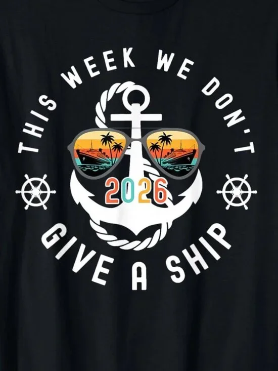 This Week We Don't Give A Ship Cruise Trip Group Matching T-Shirt 212 - Picture 2 of 5